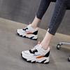 Inner heightening dad shoes CM spring new breathable thick-soled mesh small sports and leisure shoes tide