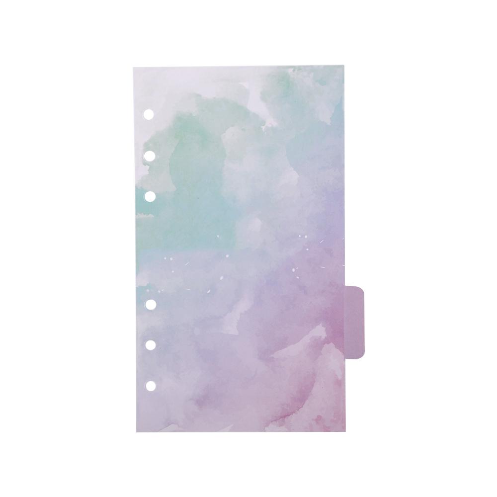 Page Tab Loose Leaf Separator Page Binder Index Page Cherry Blossoms Style Notebook Divider Index