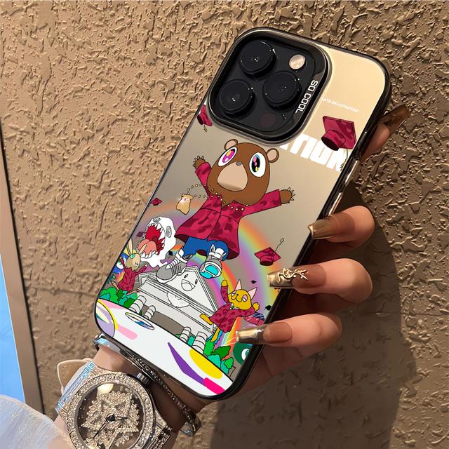 

Kanye West Hot Album Phone Case For iPhone 16 15 14 13 12 11 Pro Max X XR XSMAX 8 7 Plus Candy Matte Shockproof Back Cover iPhone 11 cyber желтый