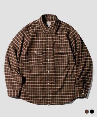PERSTEP Trail Work Shirt Brown Juls4691