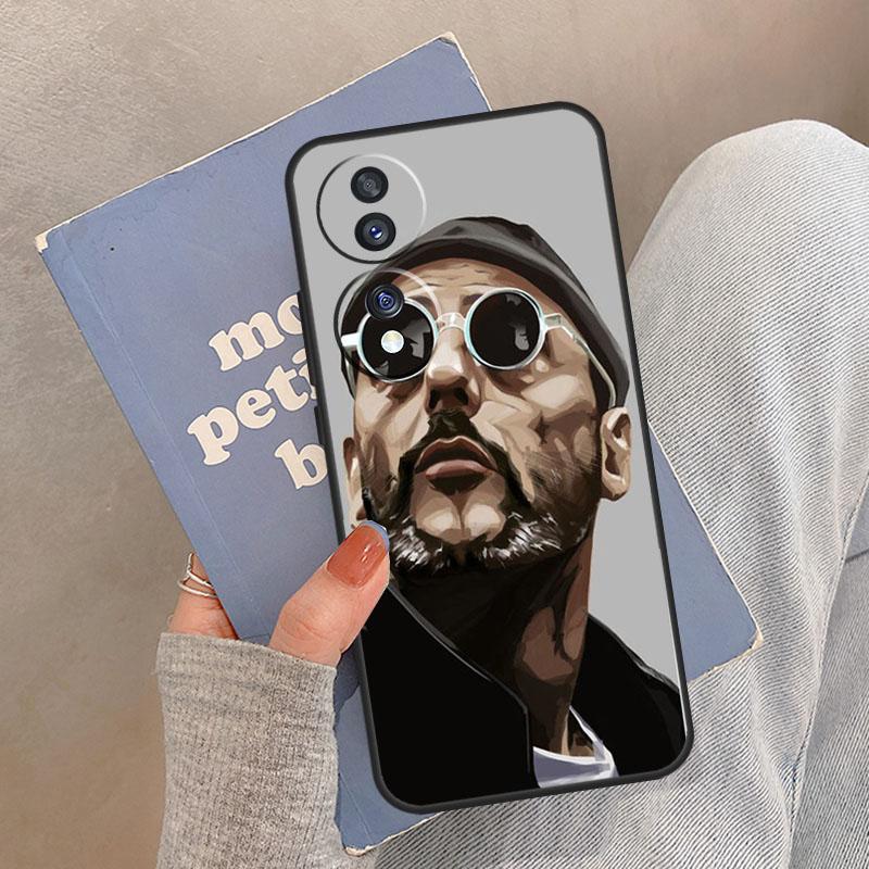 Retro Leon The Professional Case For Honor Magic 8 7 6 5 Pro Cover For Honor 400 200 X9c X9b X9a X8a X8b 50 70 90 Lite