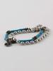 Shoveoff Svb-218 Turquoise Double Chain Bracelet