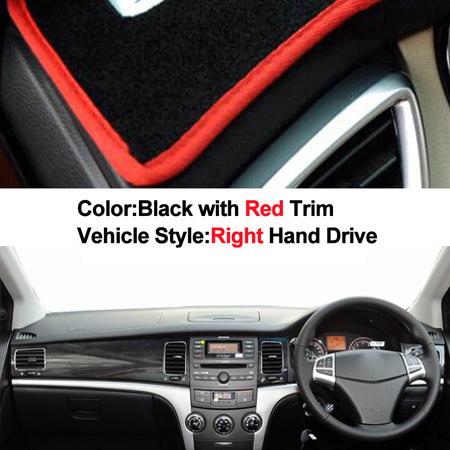 Car Dashboard Cover Dash Mat Carpet Cape For Ssangyong Korando 2011 2012 2013 LHD RHD 2 Layers Auto Sunshade Anti-sun Cushion