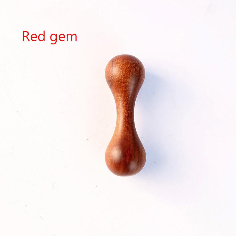 

Wood Knucklebone Decompression Toys Polishing Sandalwood Hand Spinner Anxiety Stress Relief Rotate Finger For Party Gift