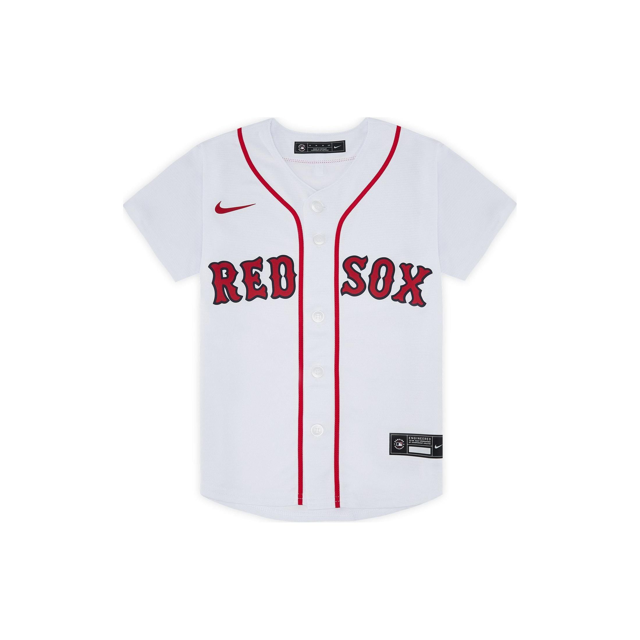 Nike T-Shirt With Letter Pattern Round Neck Pullover Short Sleeve Kids tops White DZ3707-100 S