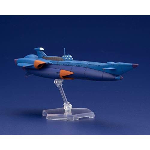 Kotobukiya Nadia: The Secret of Blue Water - Universal Submarine Nautilus, 1/1000 Scale Plastic Model Kit, Approx. 152mm Long, KP548