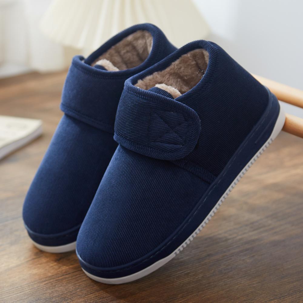 Winter Thick Plush Slippers Women Men Home Warm Women Shoes Indoor Outdoor Wear Cotton Shoes Unisex Slippers Footwear