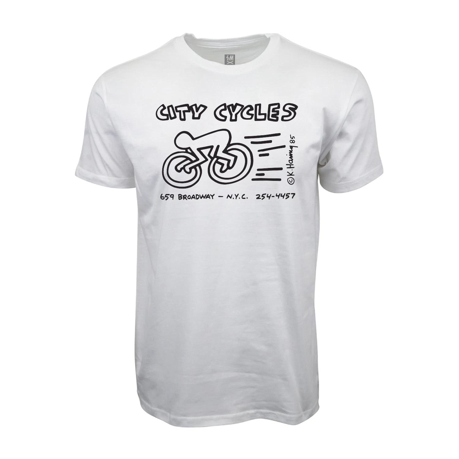 80s CITY CYCLES Graphic T shirt XXXL