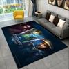 3D HD StarCraft Game Gamer PC Area Rug,Carpet Rug for Home Living Room Bedroom Sofa Doormat Decor,kids Play Non-slip Floor Mat