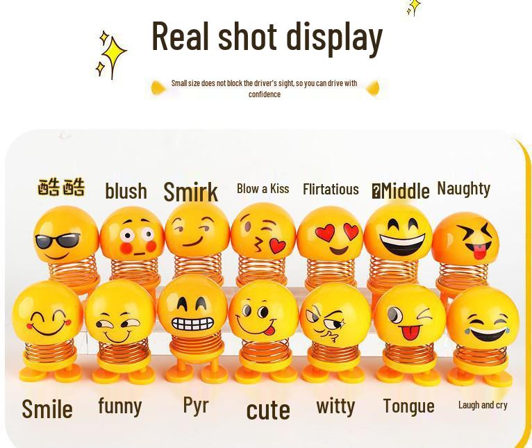 

Креативні прикраси на пружині для машини з Міньйонами