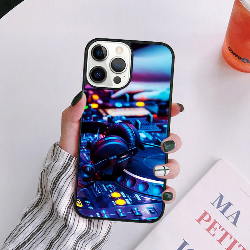 Electronic Music DJ Controller Mixer Phone Case For iPhone 17 Air 14 13 12 16Pro Max 15 Plus Max Cover coque