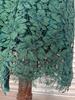 Plus Size Youthful Eyelash Lace Dress - Spring/Autumn Hip-Hugging Casual Style