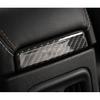 Fit For Jeep Compass 2017- Carbon Fiber Console Armrest Box Rear Cover Trim