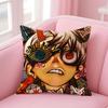 Classic Gritty Japanese Manga GGachiakuta Cushion Cover Pillow Case Soft Skin Friendly Fabric  Concealed Zipper