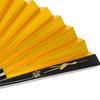 Kimono Formal Suehiro Folding Fan with Crane and Turtle Gold and Black Gold and Silver Style [Stylish Iroha] Design, Silver, Lacquer, Maki-e