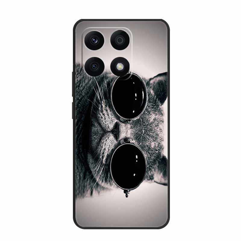 For Xiaomi 17 5G Case Flowers Butterfly Soft Silicone Phone Cases for Xiaomi 17 5G Cool Wolf Animals Protective Shockproof Shell