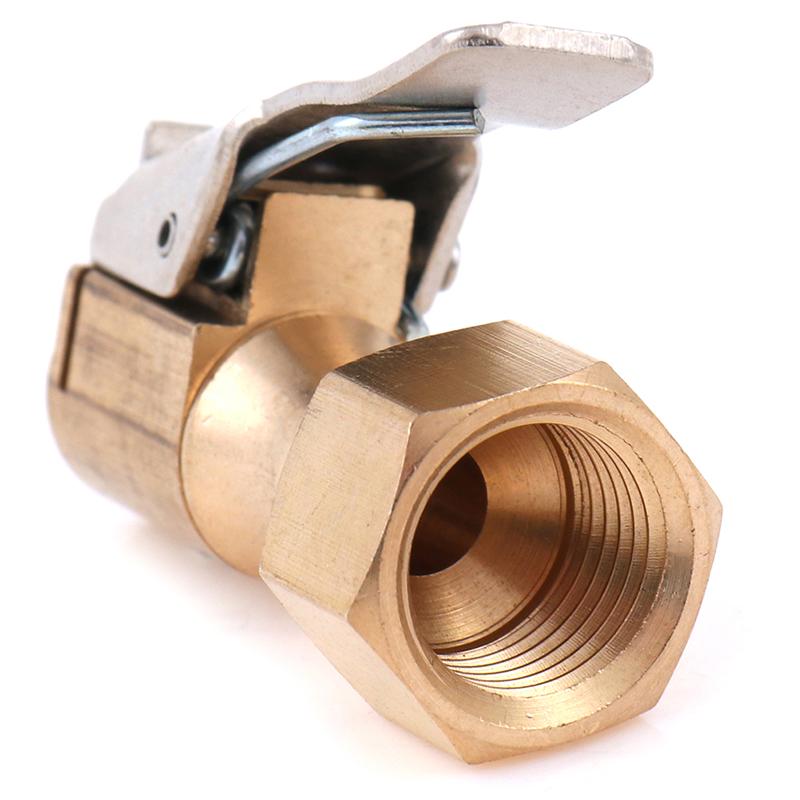 Auto Auto Mosaz 6/8Mm Pneumatika Kolo Vzduchová Sklíčidla Hustilka Pumpa Konektor Ventil Klip