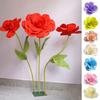 Large Size Three-dimensional Decoration PE Foam Simulation Rose NEW Fake Flower  Wall