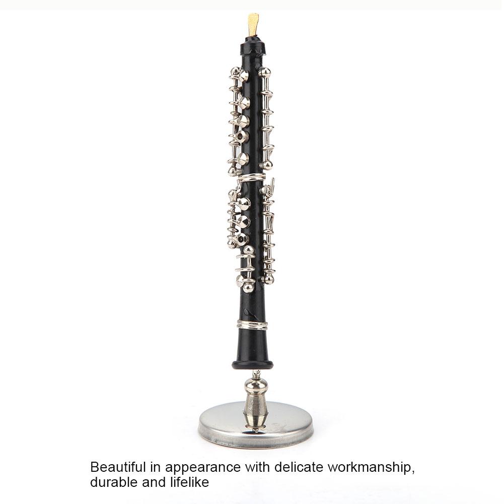 Mini Oboe Model Musical Instrument Ornaments Decoration Display Gifts