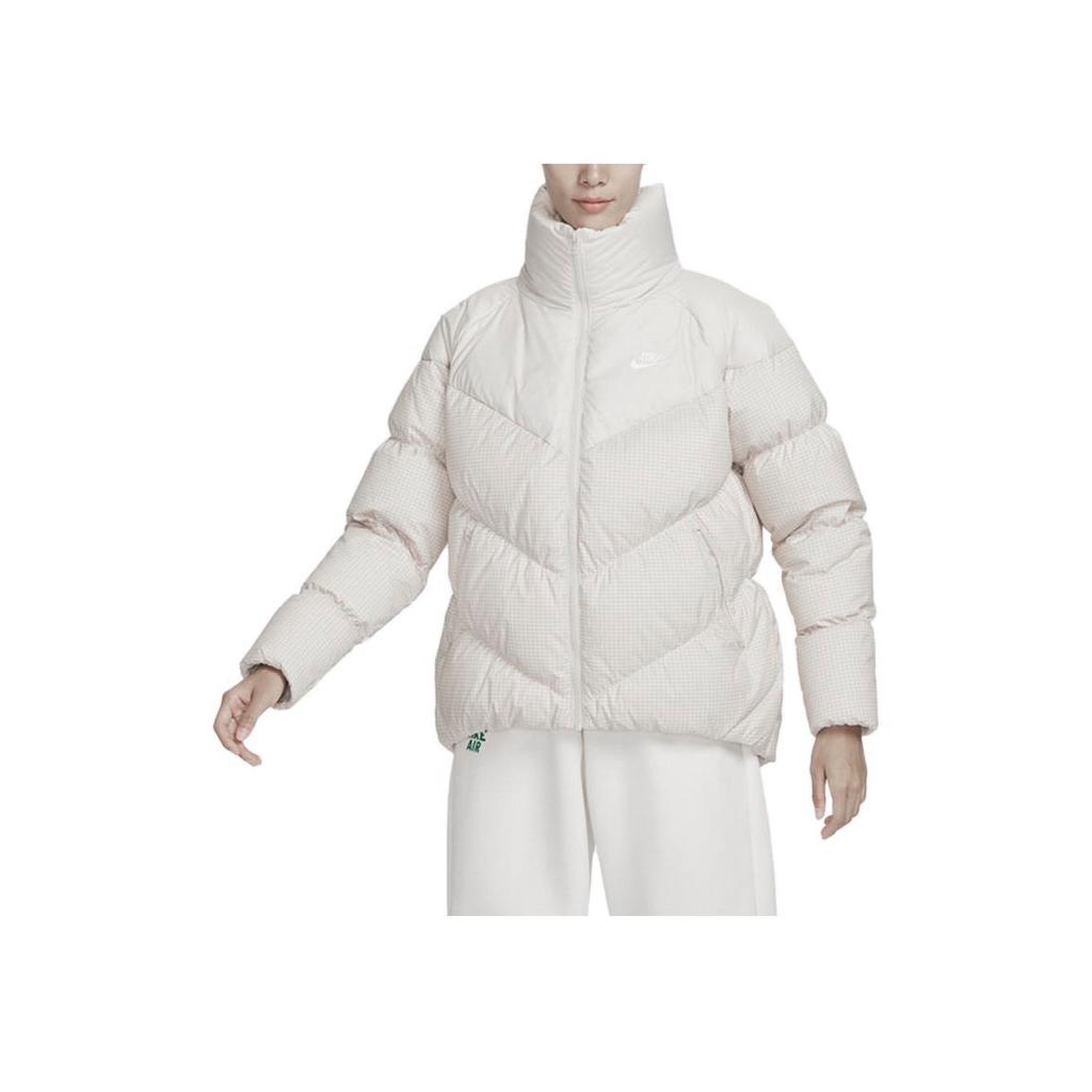 New Nike Down Jacket Women's Light Earth Brown FD8212-104