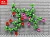 MOC Blocks Flower Morning Glory Bushes Vine DO IT YOURSELF Wall Home Plant Garden City Decor Assembled Particles Dolls Children Playthings