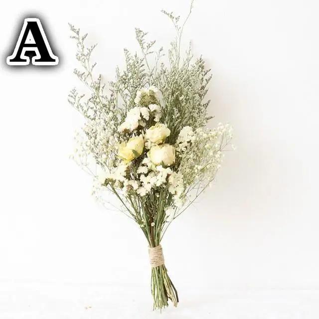 Natural Dried Flowers Gypsophila Bouquet Dried Flower Arrangement Floral Wedding Home Decoration Dried Flowers