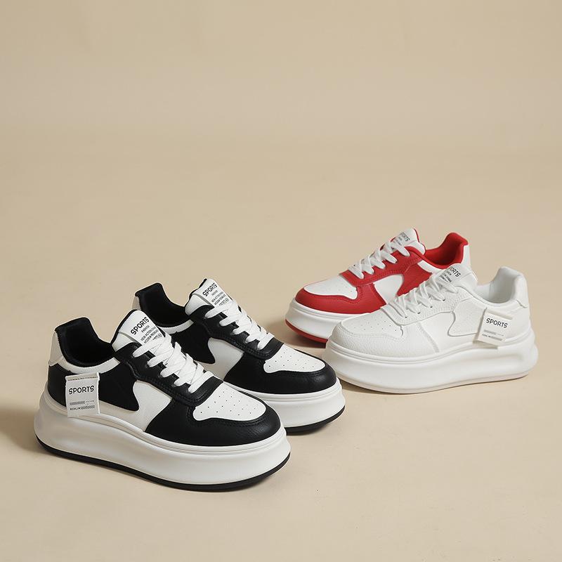 Versatile Little White Shoes Women'S Casual Street Photography Student Board Shoes Single Shoes Sports Shoes