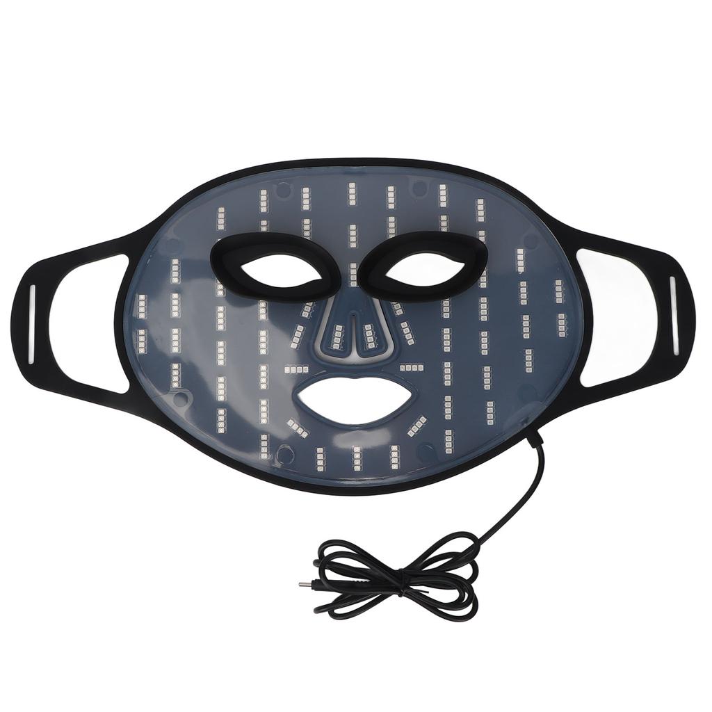 Beauty LED Light Face Device Silicone Skin Rejuvenation Wrinkle Pimples Removal 3 Gears Colors
