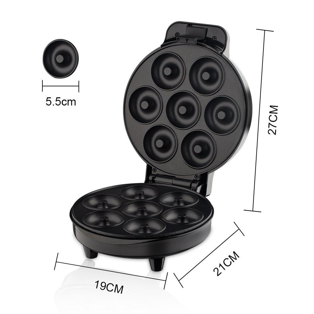 1000W Haushalts-Donut-Maker Tragbare Multifunktionale Elektrische Frühstücksmaschine Mini-Kuchenbackmaschine