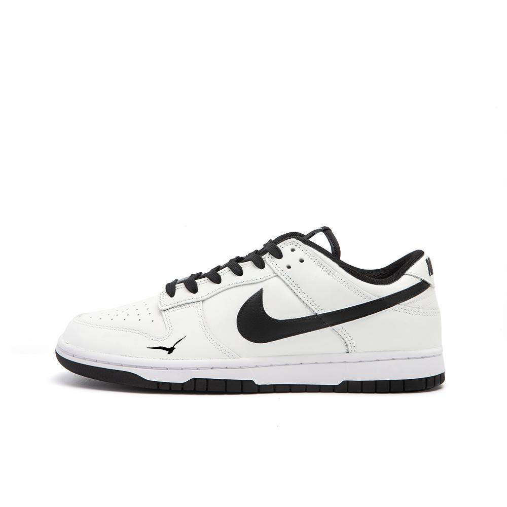 

Nike Dunk Heartbeat Moment Small Flower Leather Cushioning, Wear Resistant Low top Skateboard Shoes Unisex Black DD1391-100(Team676-) 44.5