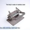 Leathercraft DIY Vegetable Tanned Leather Skiving Machine and Shovel Edge Tool
