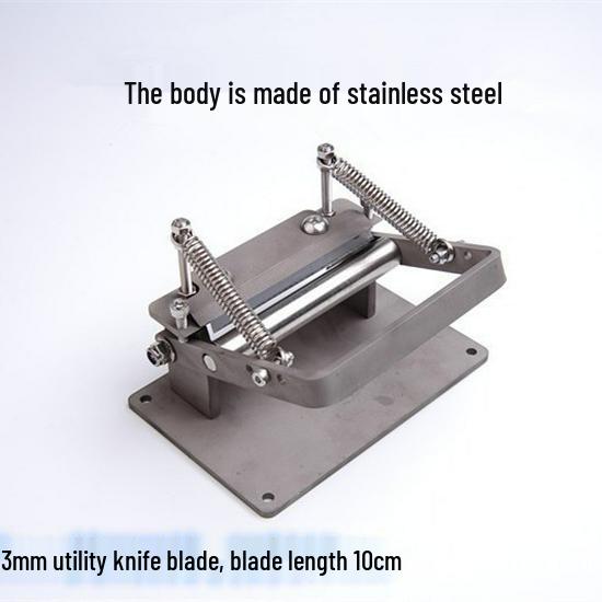 Leathercraft DIY Vegetable Tanned Leather Skiving Machine and Shovel Edge Tool