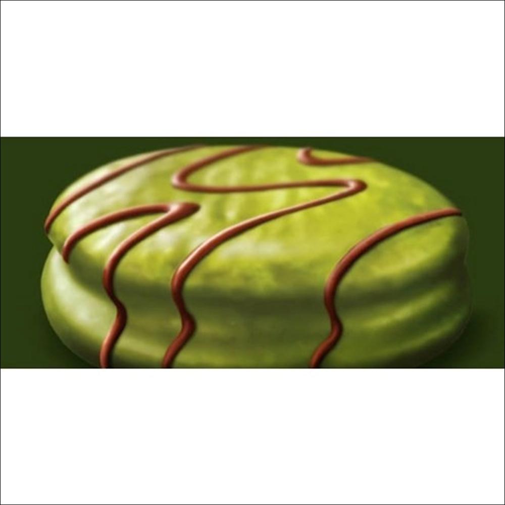 Lotte Moncher Premium Ciasto Kremowe Matcha & Truskawka (2 pudełka) - Przekąska o długim terminie przydatności, Stabilna w przechowywaniu, Ciastkowa K-Deser (Autentyczny)