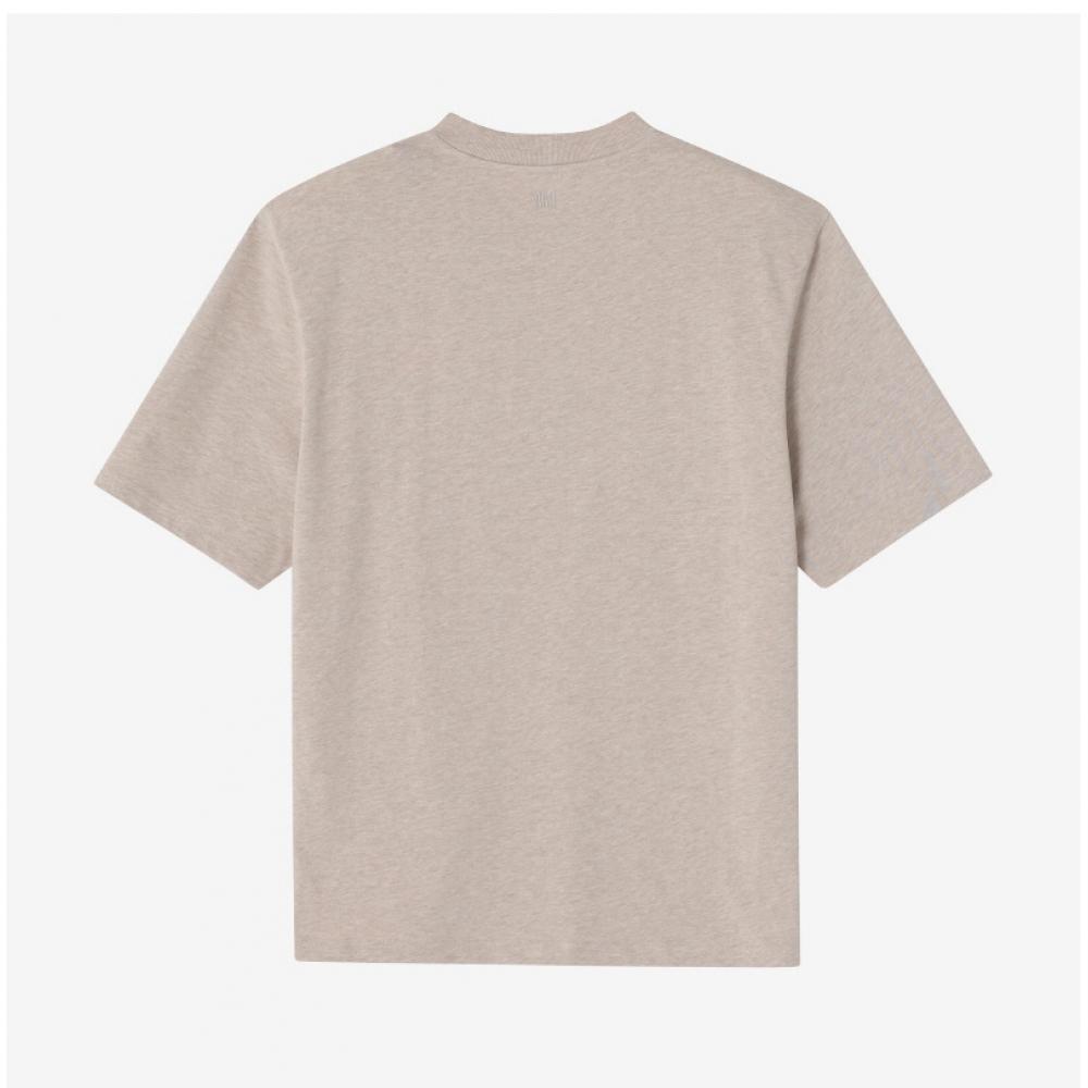 Ami Uts005 726 2712 Ami De Coeur Small Heart Logo Public Short Sleeve Tee