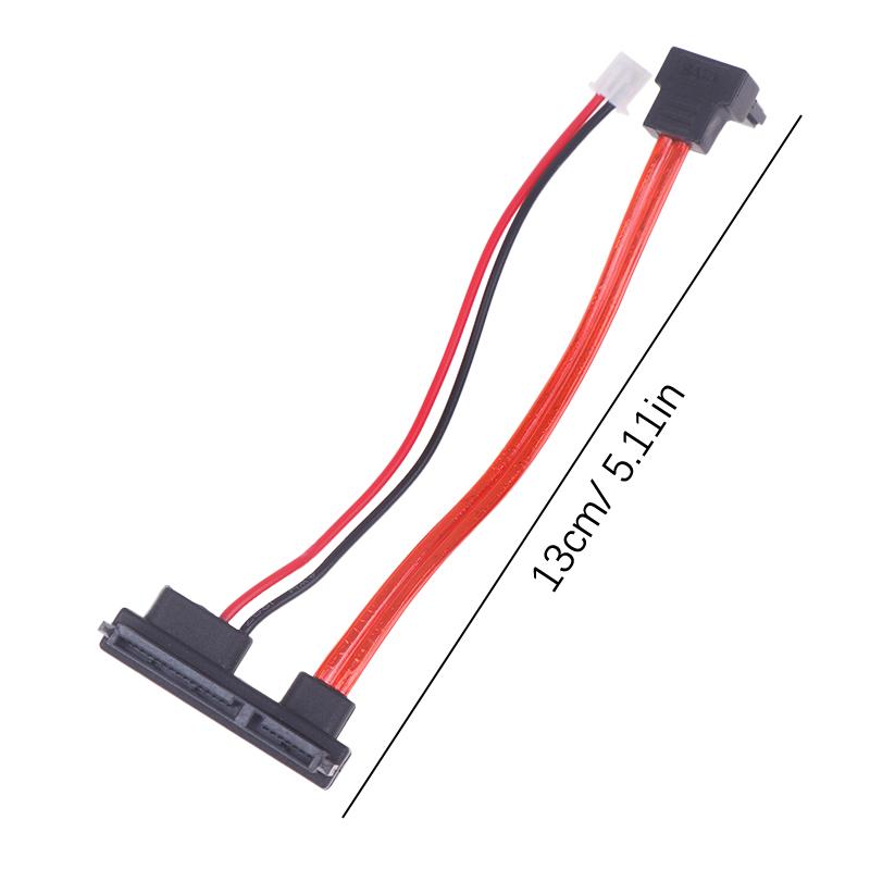 1 Pcs Sata To Ide Hard Drive Power Adapter Cable 90 Degree Angle 22P 7+15Pin 13Cm Sata Hard Drive Cable Data Cable