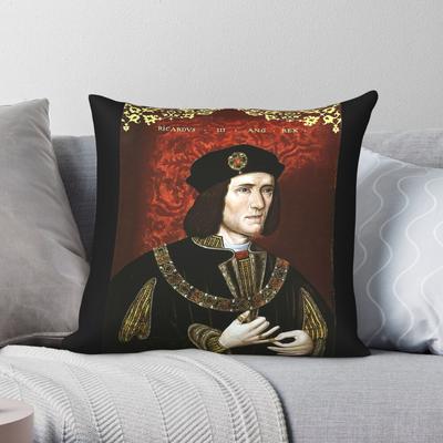 Portrait Of King Richard Iii Square Pillowcase Polyester Linen Velvet Creative Decorative Pillow Case Sofa Seater Cushion
