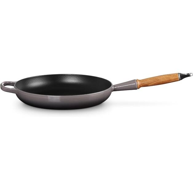 

Сковорода чугунная Le Creuset Signature 28 см кремень (20258284440422)