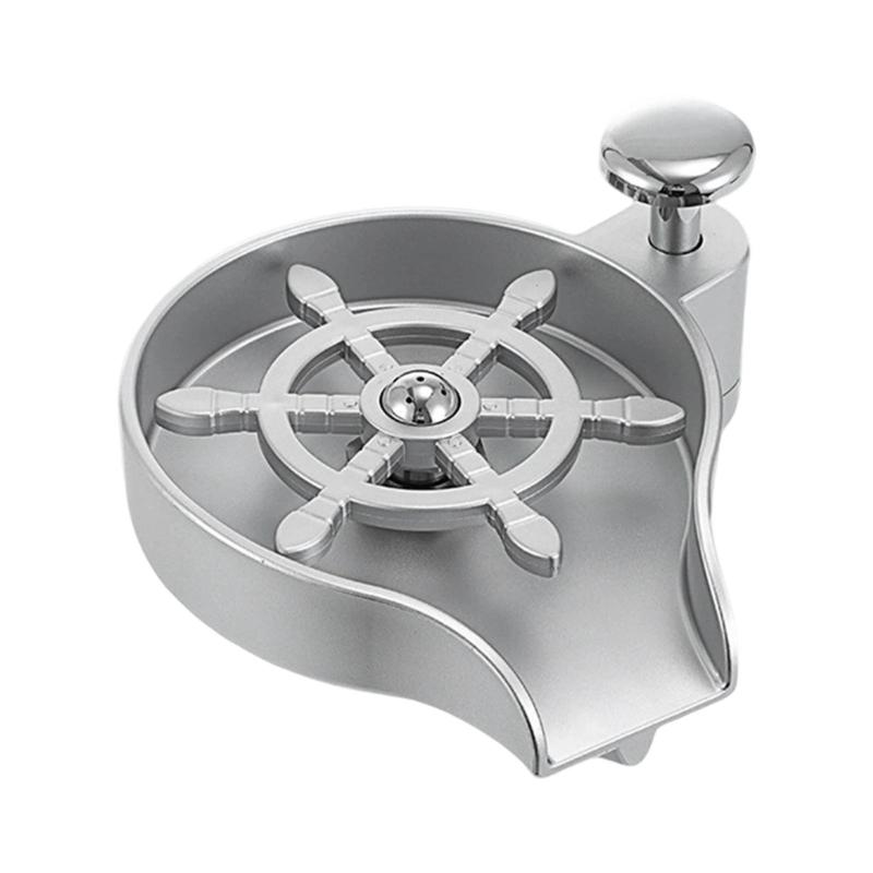 Professional Sink Commercial Cup Washer Rinsing Cleaning Soap Dispenser Bottle Cleaner Kitchen Sink Accessories