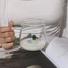 Cartoon Animal Shape Glass Home Cute High Borosilicate Glass Single Layer Cup Living Room with Guests Juice Cold Drink Cup Gift