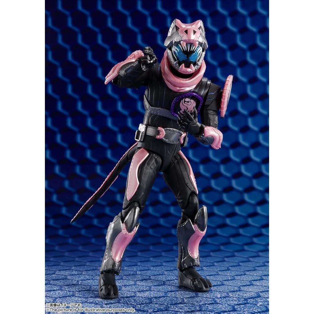 TAMASHII NATIONS S.H. Figuarts Kamen Rider Vice Rex Genome 150mm PVC ABS Action Figure Painted Movable Figure