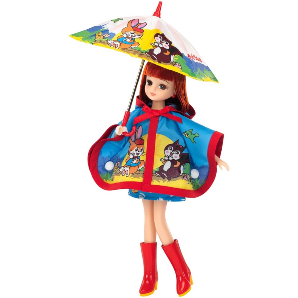 

Takara Tomy Licca-chan Doll Cupi Ramune Dress-Up Toy for Pretend Play Ages 3 and Up