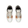 Li Ning Wave PRO Abrasion Resistant Breathable Low top Skateboard Shoes Men's White Orange AECT015-1