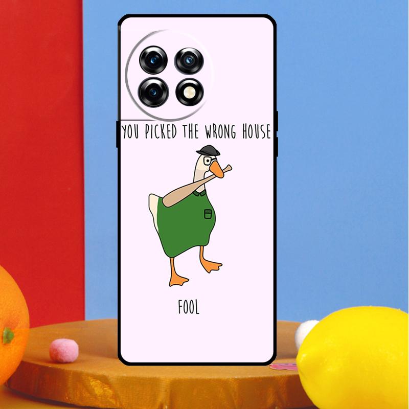 

Untitled Goose Duck Game Cover For OnePlus 12 11 13 13R 12R 10 Pro 8T 10T OnePlus Nord 4 CE 2 3 Lite N10 N20 N30 Case OnePlus 9Pro