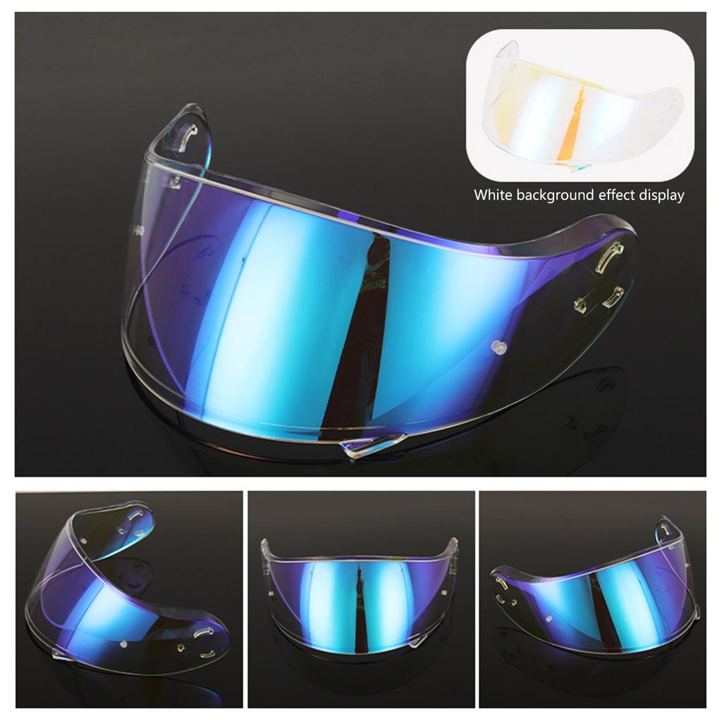 Motorcycle Helmet Lens Anti Fog Coating & Easy Installation Clear Vision Helmet Shield Motorbike Spare for Neotec II