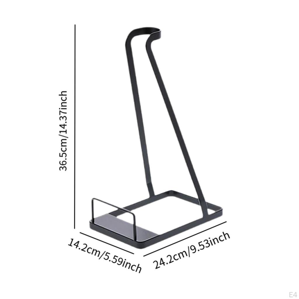 Vacuum Cleaner Holder, Support Bracket, Metal Storage Rack for Living Space