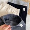 2025 New Autumn Style Toddler Girls' Solid Color Foot-Patched Leggings: Fashionable and Versatile Outerwear Pants