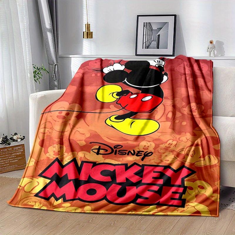 1 pezzo, Coperta Accogliente con Topolino per Arredamento Casa: Un Regalo Perfetto per la Tua Camera da Letto, il Soggiorno o i Viaggi, Coperta Morbida in Flanella, Ideale per Divani
