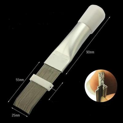 Pettine universale per riparazione alette radiatore condensatore A/C per auto, raddrizzatore per condizionatore d'aria, strumenti per la pulizia del sistema di raffreddamento dell'auto