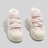 Belle velvet high-top platform breadboard shoes Velcro winter new warm cotton shoes