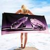 Asciugamano da Spiaggia in Microfibra Senza Sabbia Super Assorbente Leggero Sottile Coperta Asciugamano Telo da Spiaggia Extra Large Asciugamano da Bagno Campeggio Yoga